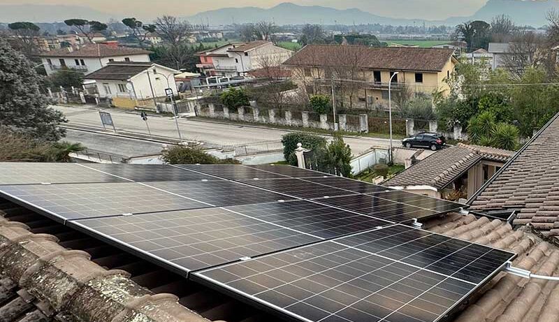 Fotovoltaico su immobile residenziale Campania