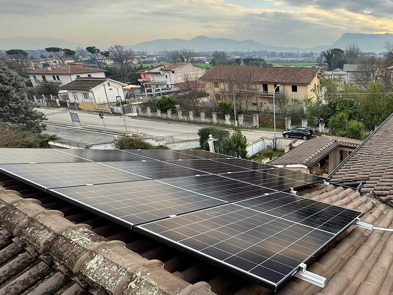 Fotovoltaico su immobile residenziale Campania