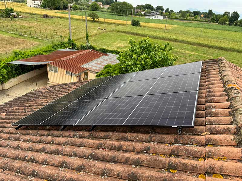 Fotovoltaico su immobile residenziale Lazio