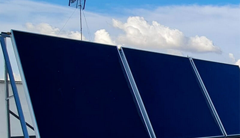 Solare Termico per produzione acqua calda sanitaria hotel lazio