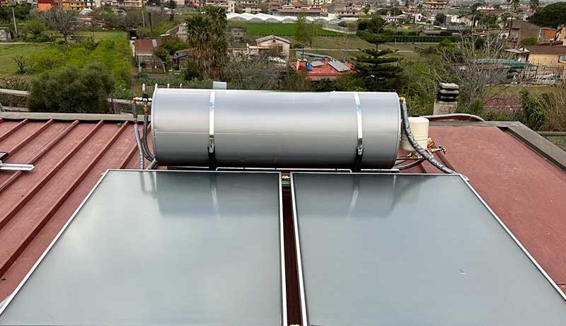 Solare Termico per produzione acqua calda sanitaria su immobile residenziale Campania